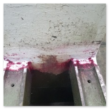 Schweißreparatur C-Presse