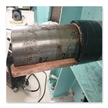 Instandsetzen einer deformierten nicht fluchtenden Antriebswelle