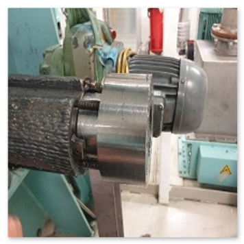 Instandsetzen einer deformierten nicht fluchtenden Antriebswelle