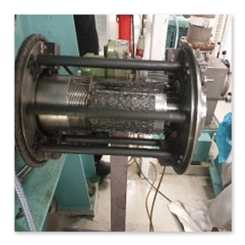 Instandsetzen einer deformierten nicht fluchtenden Antriebswelle